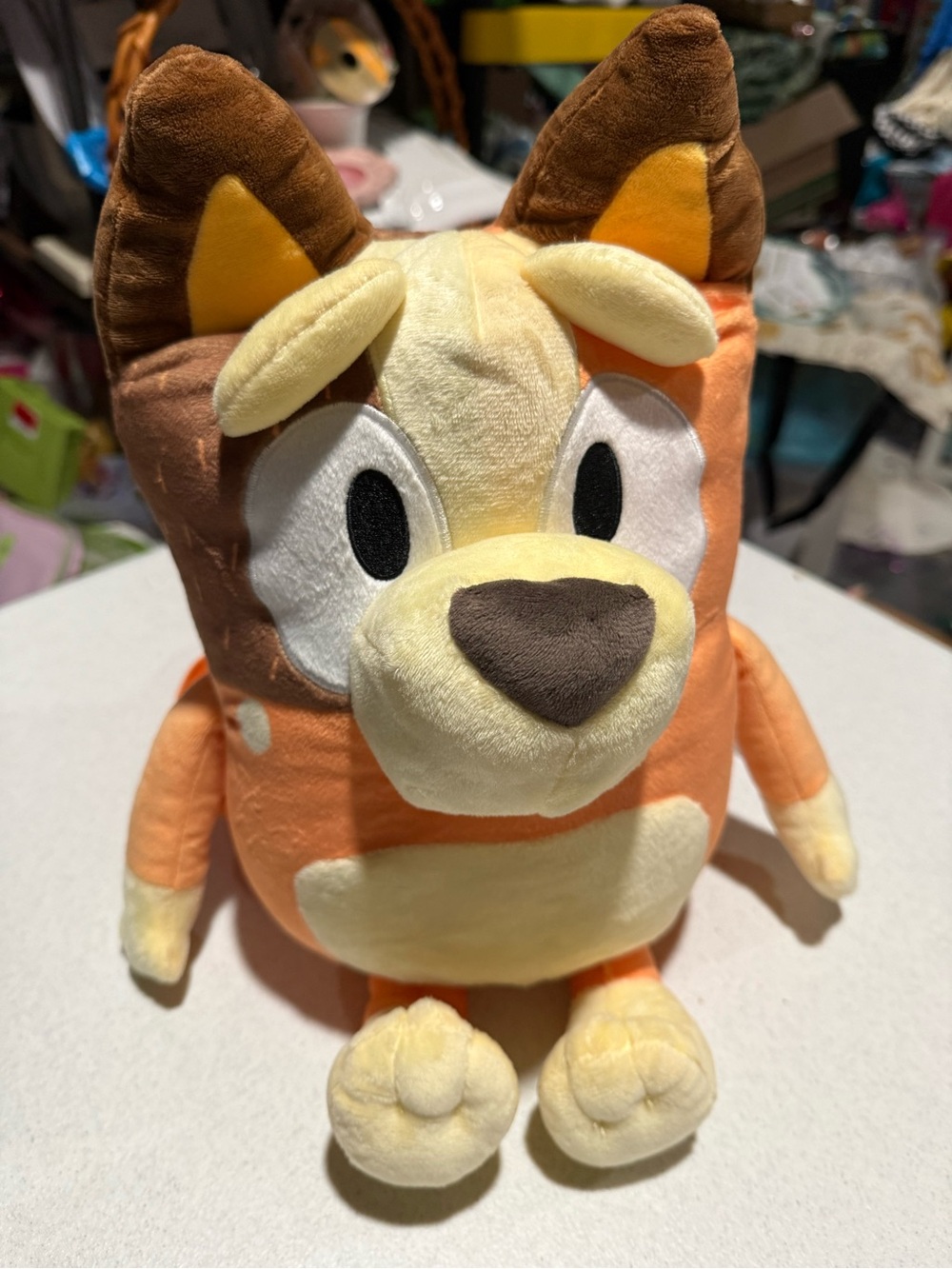 Orange Plush Fox Kids Backpack Buddy - Soft Cuddly Plush